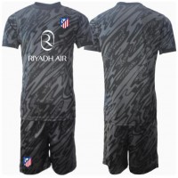 Camiseta Atletico Madrid Portero Primera Equipación Replica 2024-25 para niños mangas cortas (+ Pantalones cortos)